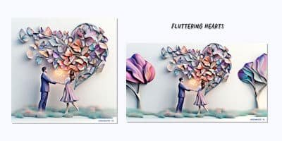 fluttering hearts bundle header sm